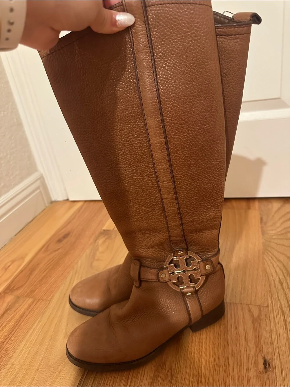 Tory Burch tall leather